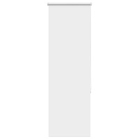 vidaXL Rullgardin mörkläggningsgardin vit 40x175 cm tyg bredd 35,7 cm