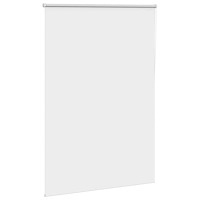 vidaXL Rullgardin mörkläggningsvit 110x175 cm tyg bredd 105,7 cm