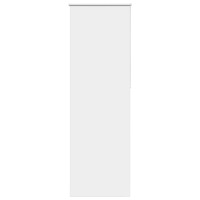 vidaXL Rullgardin mörkläggningsgardin vit 70x210 cm tyg bredd 65,7 cm