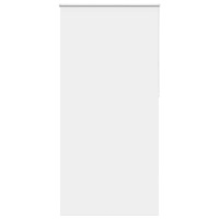 vidaXL Rullgardin mörkläggningsvit 100x210 cm tyg bredd 95,7 cm