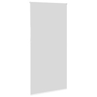vidaXL Rullgardin mörkläggningsvit 100x210 cm tyg bredd 95,7 cm