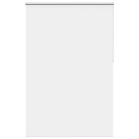 vidaXL Rullgardin mörkläggning vit 160x210 cm tyg bredd 156,6 cm