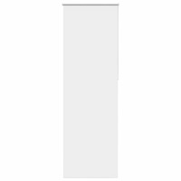 vidaXL Rullgardin mörkläggning vit 65x230 cm tyg bredd 60,7 cm