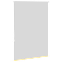 vidaXL Rullgardin mörkläggningsgul 105x130 cm tyg bredd 100,7 cm