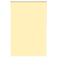 vidaXL Rullgardin mörkläggningsgul 150x210 cm tyg bredd 146,6 cm