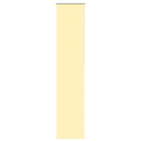 vidaXL Rullgardin mörkläggningsgul 40x230 cm tygbredd 35,7 cm