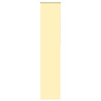 vidaXL Rullgardin mörkläggningsgul 50x230 cm tyg bredd 45,7 cm