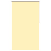 vidaXL Rullgardin mörkläggningsgul 125x230 cm tyg bredd 121,6 cm