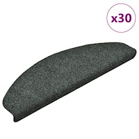 vidaXL Trappmattor självhäftande 30 st Grön 65x21x4 cm