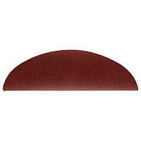 vidaXL Trappmattor självhäftande 20 st röd 56x17x3 cm