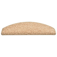 vidaXL Trappmattor 30 st guld 65x21x4 cm
