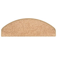 vidaXL Trappmattor 30 st guld 65x21x4 cm