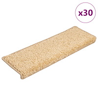 vidaXL Trappmattor 30 st 65x21x4 cm brun