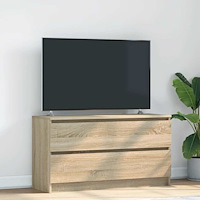 vidaXL TV-bänk sonoma ek 100x35x54 cm konstruerat trä