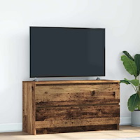 vidaXL TV-bänk gammalt trä 100x35x54 cm konstruerat trä