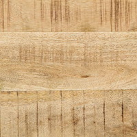 vidaXL Vägghängt TV-skåp 100x32x25 cm massivt trä grov mango