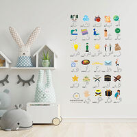 Hikma store Hikmastickys Arabiska alfabet + Whiteboard penna