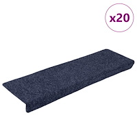 vidaXL Trappmattor självhäftande 20 st antracit 65x21x4 cm