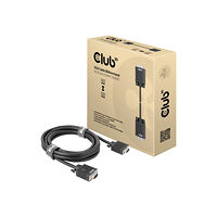 Club 3D Club 3D - VGA-kabel - HD-15 (VGA) till HD-15 (VGA) - 3 m