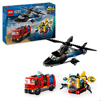 LEGO Sverige LEGO® 60462 Helikopter, brandbil och ubåt