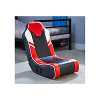 X-Rocker X Rocker Shadow 2.0 Floor Rocker - konsolgamingstol - konstläder - röd