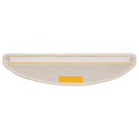 vidaXL Trappmattor 20 st vit 56x17x3 cm
