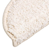 vidaXL Trappmattor 20 st vit 56x17x3 cm