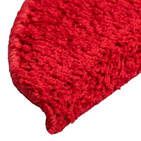 vidaXL Trappmattor 20 st Röd 56x17x3 cm