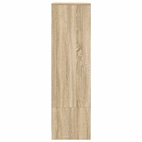 vidaXL Skåp med låda sonoma ek 55,5x34x119,5 cm konstruerat trä