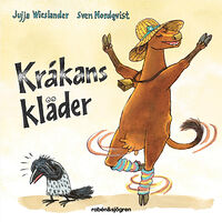 Jujja Wieslander Kråkans kläder (bok, board book)