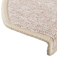 vidaXL Trappmattor 30 st Taupe 65x24x4 cm
