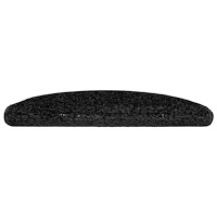 vidaXL Trappmattor 30 st Svart 65x21x4 cm
