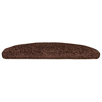 vidaXL Trappmattor 30 st brun 65x21x4 cm