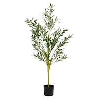 vidaXL Konstgjort olivträd 450 blad 120 cm grönt