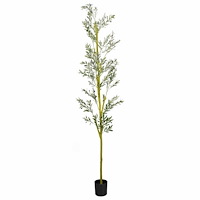 vidaXL Konstgjort olivträd 1000 blad 300 cm grönt