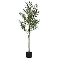 vidaXL Konstgjort olivträd 450 blad 120 cm grönt