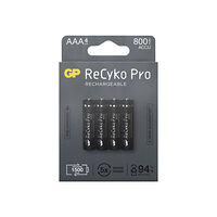 GP Batteries GP ReCyko Pro batteri - 4 x AAA - NiMH