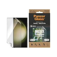 PanzerGlass PanzerGlass Matrix Hybrid Glass - skärmskydd för mobiltelefon - ultrabred passning med AlignerKit