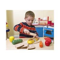 Melissa & Doug Melissa & Doug - Cutting Food - Wooden Play Food