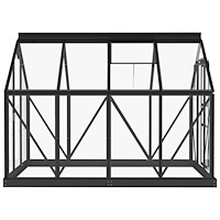 vidaXL Växthusglas 16 st härdat glas