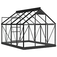 vidaXL Växthusglas 16 st härdat glas