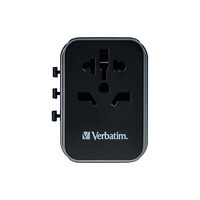 VERBATIM Verbatim UTA-03 strömadapter - 24 pin USB-C, USB - 30 Watt