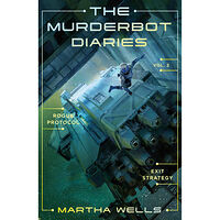 Martha Wells Murderbot Diaries 2 : Rogue Protocol + Exit Strategy (häftad, eng)