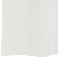 vidaXL Voile gardiner med stångfickor 2 st vit