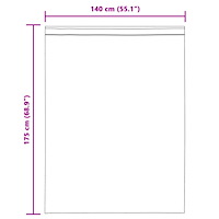 vidaXL Voile gardiner med öglor 2 st kungsblå 140x175 cm