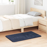 vidaXL Ryamatta med lång lugg NAVARRA marinblå 60x100 cm polyester