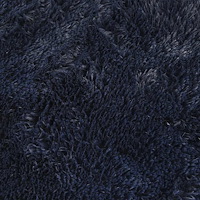 vidaXL Ryamatta med lång lugg NAVARRA marinblå 130x200 cm polyester