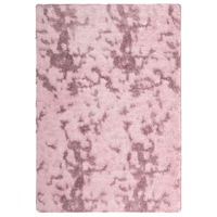 vidaXL Ryamatta med lång lugg NAVARRA dammig rosa 160x230 cm polyester