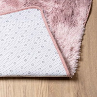 vidaXL Ryamatta med lång lugg NAVARRA dammig rosa 160x230 cm polyester