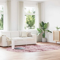 vidaXL Ryamatta med lång lugg NAVARRA dammig rosa 300x200 cm polyester